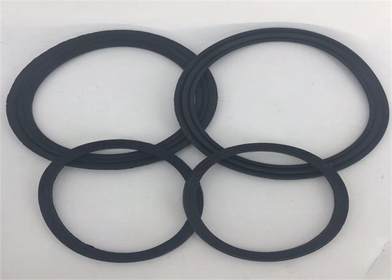 Polyester Fiber Oil Filter Element Silicone Rubber Sealing Ring High Hardness