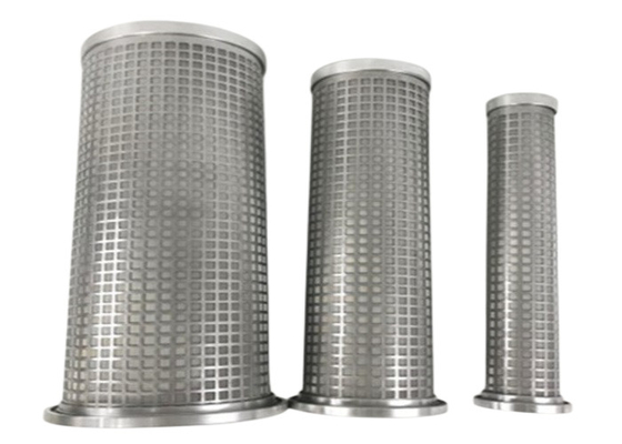 Multi Layer Stainless Steel Sintered Filter Element Industrial Hydraulic Oem