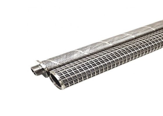 Multi layer Stainless Steel Filter Element 3700 Pa 0.2mm Thickness