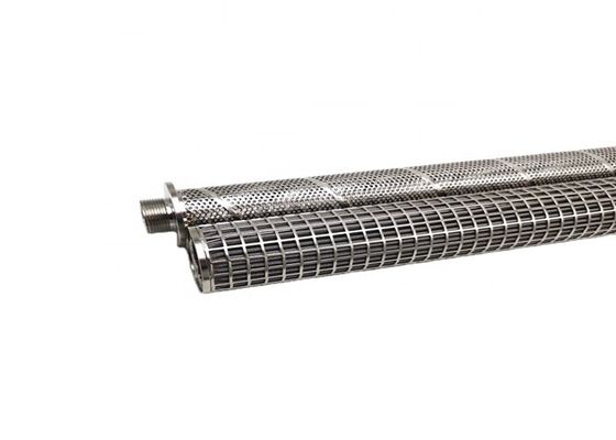 Multi layer Stainless Steel Filter Element 3700 Pa 0.2mm Thickness