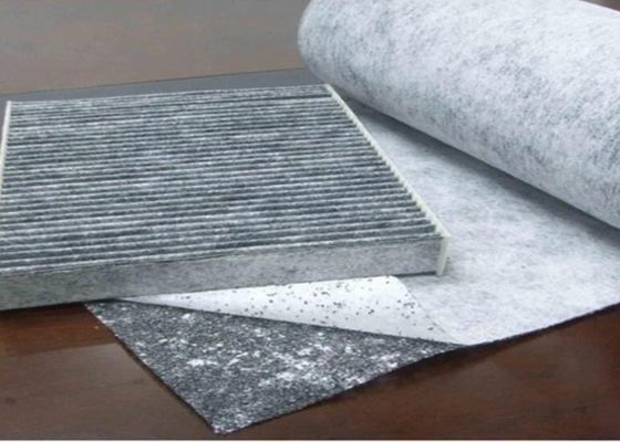 76*182*20 HEPA Filter Paper , 99.8% Activated Carbon Paper 87139- 33010