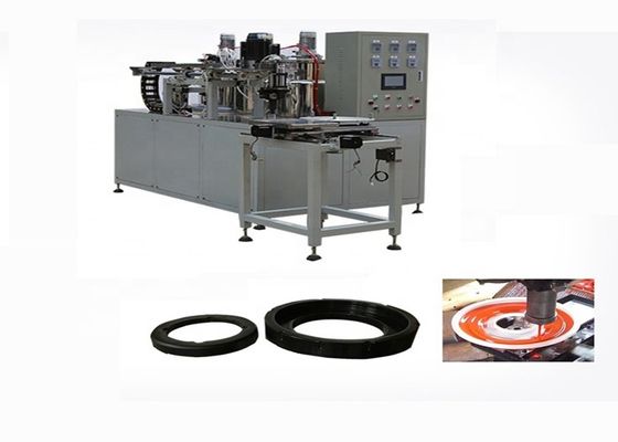 380V Car Air Filter Making Machine Cap Hot Melt PU Gluing 50HZ