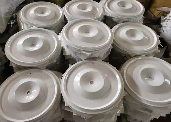 Galvanised Outerwear Filter End Caps 323.85mm Outer Diameter