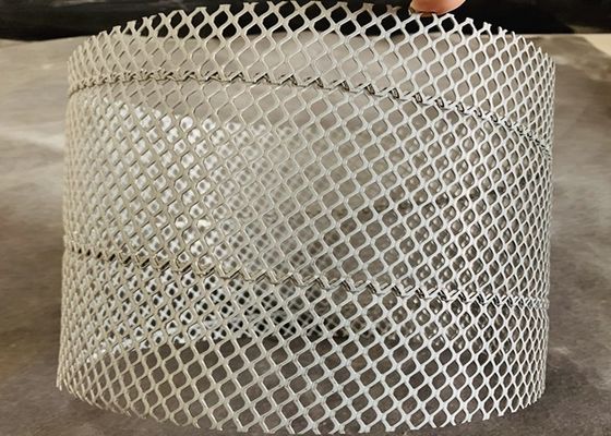 Spiral Welding Air Filter Mesh , 3mm Galvanised Wire Mesh ISO9001 Approved