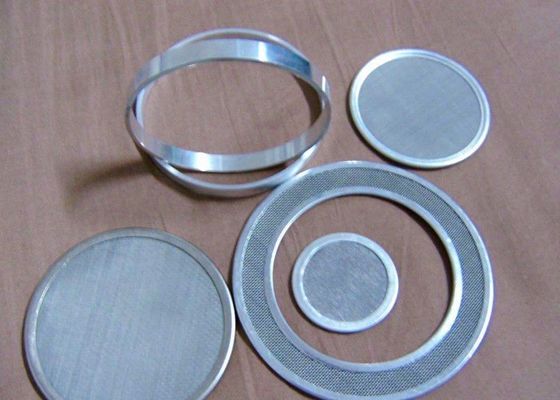 Circular Cake Filter Disc Air Filters Material , 70 Micron Stainless Steel Mesh