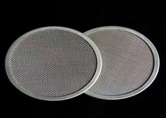 Circular Cake Filter Disc Air Filters Material , 70 Micron Stainless Steel Mesh