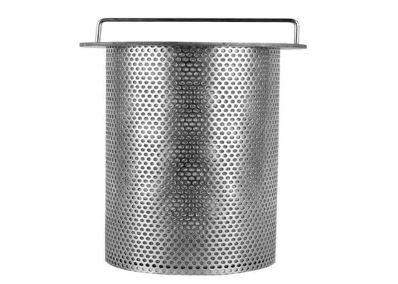 Smooth Stainless Steel Filter Element , 316L Stainless Steel Uv Filter