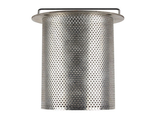 250mm Stainless Steel Filter Element 10 Micron With Electrolytic Surface