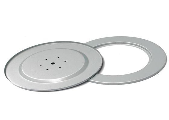 0.4-0.8mm Thickness Filter End Caps , Hydrophobic Air Filter Cover