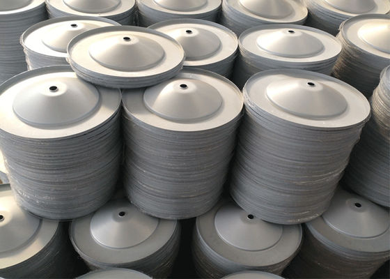 Galvanised Outerwear Filter End Caps 323.85mm Outer Diameter