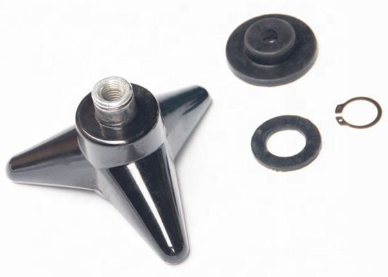Three Piece Anti Spray Air Filter Covers Plate With Round Rubber Ring Triangular Handle