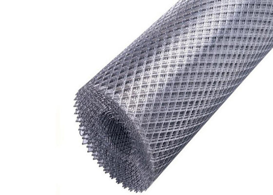Steel Plate Thickened 0.4mm Metal Decorative Mesh Diamond Tensile Expansion Galvanized
