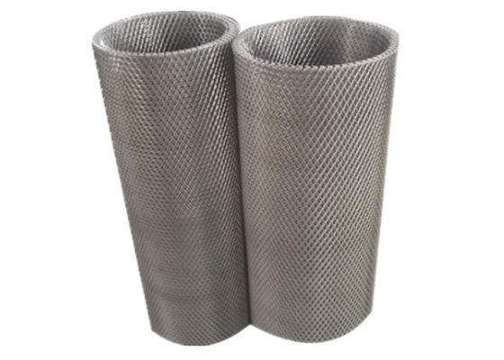 Steel Plate Thickened 0.4mm Metal Decorative Mesh Diamond Tensile Expansion Galvanized
