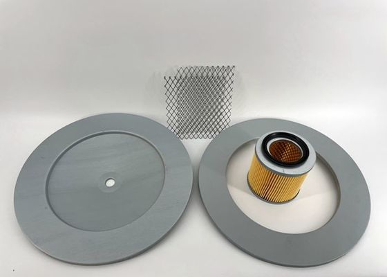 Metal Sintered Filter End Caps 0.172 Inches Outer Height