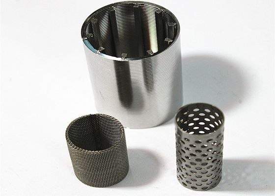 12300 Pa Inline Mesh Filter , 	Ss304 Sintered Mesh Filter 25micron