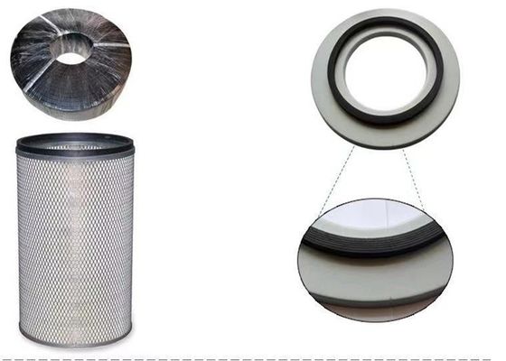 Corrosion Resistant Air Filter Seal , black rubber o rings 10 - 25Mpa