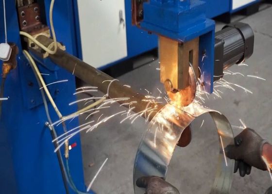 380V Spot Welder Air Filter Manufacturing Machine 1070*520*950mm