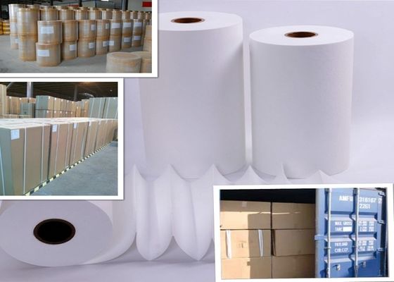 ISO9001 Approved Hepa Filter Media Roll , 20 Micron Filter Paper