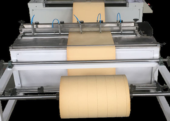 380V Paper Lapping  Knife Pleating Machine For Producing Oil Filter