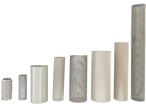 Stainless Steel Air Filter Cartridge Material Heat Resistant Wear Resistant