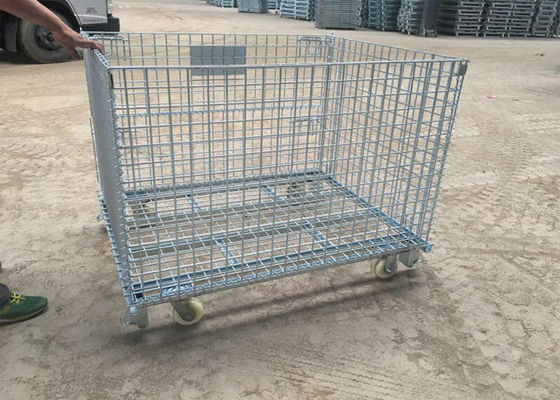 4.8mm Metal Pallet Cage Ordinary Carbon Structural Steel Express Sorting Frame