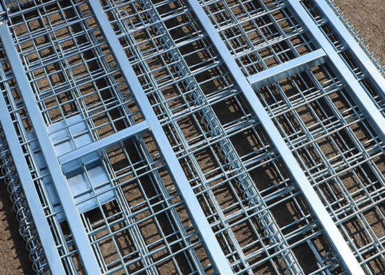 50 * 50 Hot Dip Galvanized Metal Pallet Cage Multifunctional Storage Frame