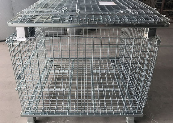 4.8mm Metal Pallet Cage Ordinary Carbon Structural Steel Express Sorting Frame