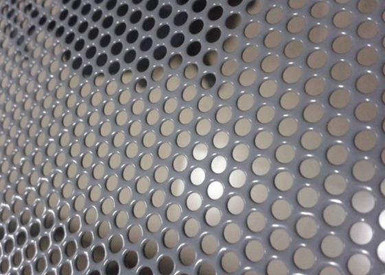 8 × 16mm Air Filter Mesh Punched Hexagonal Anti Crack
