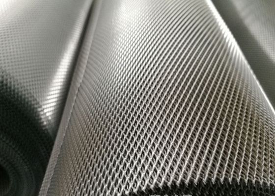 15 × 25mm Rhombic Punching Steel Plate Tensile Expanded Mesh