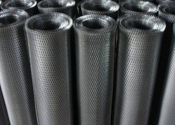 10 × 20 Mm Anti Skid Diamond Wire Mesh 0.5mm Thickness
