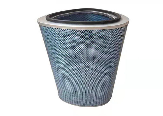 Triangular 2u Air Cleaner Element Industrial Dust Removal Flame Retardant
