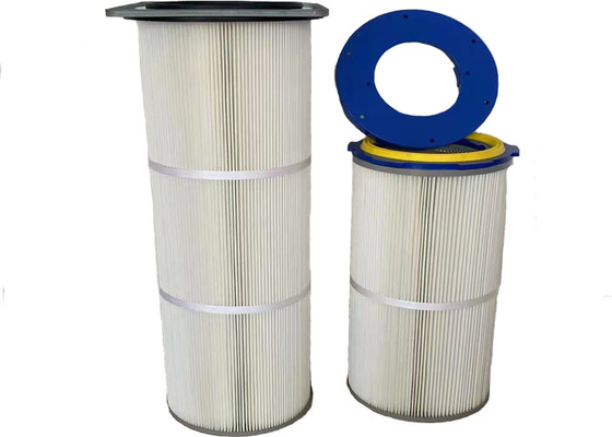 99.5% Air Oil Separator Element Industrial Dust Removal Flame Retardant Barrel