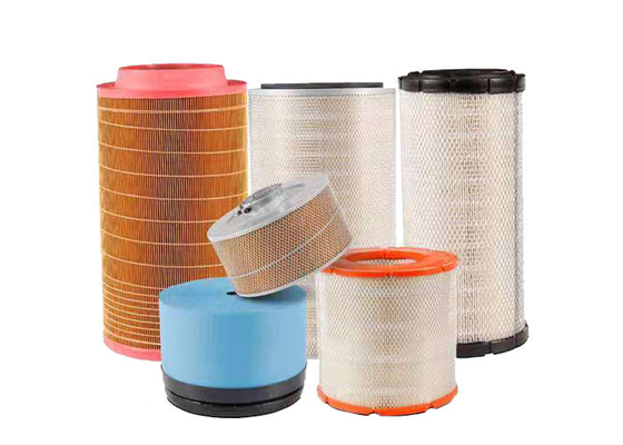 Excavator Od 352mm Air Compressor Air Filter Construction Machinery Series