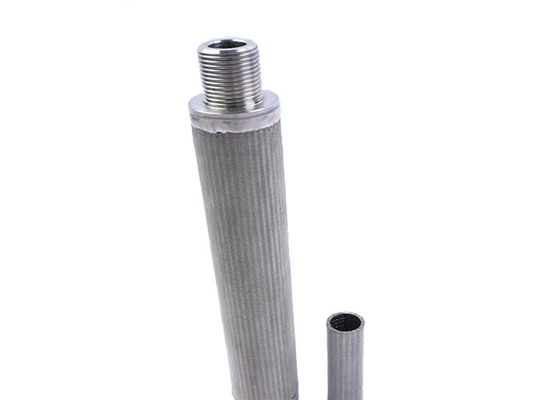 304 Stainless Steel Filter Element Perforated Gas Liquid Separation Barrel