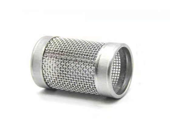 Deep Processing Ss304 Wire Mesh Filter Element Strong Dust Removal Filtration Capacity