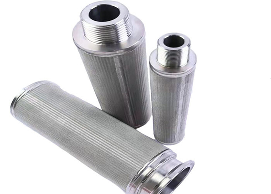 Candle Type Mesh 2um Stainless Steel Sintered Filter Element