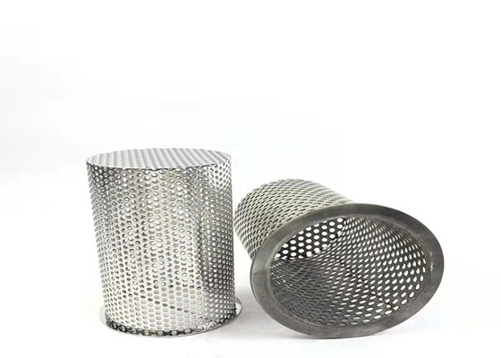 304 Stainless Steel Filter Cartridge High Efficiency Round Hole Deep Processing