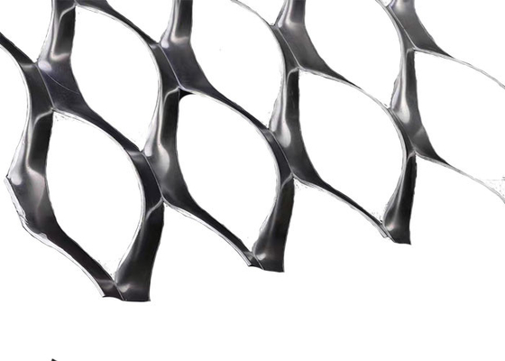 Diamond Shaped Hole 3.0mm Decorative Aluminum Mesh Ceiling Of Curtain Wall