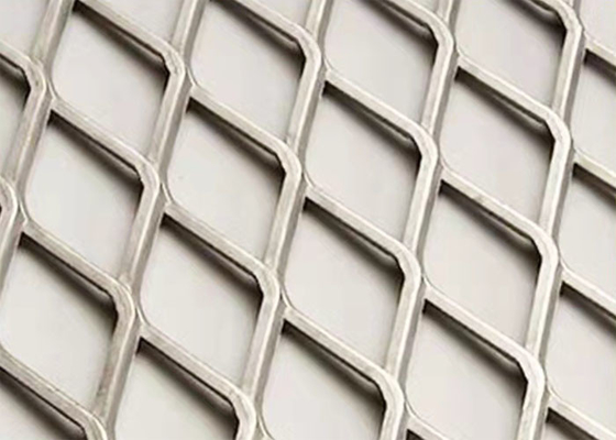 30mm Decorative Steel Mesh Expanded Pedal Heavy Galvanized