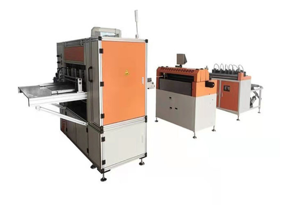 Inserter Folding Car Air Filter Making Machine Paper Non Woven Fabric