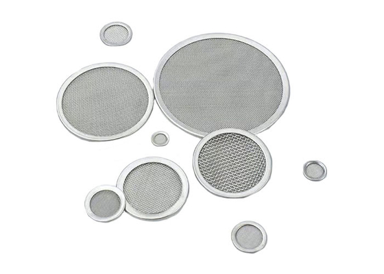 304 Mesh Stainless Steel Filter Disc Anti Corrosion