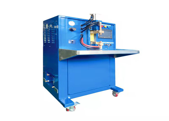 Pneumatic Ac Air Filter Manufacturing Machine Non Marking Spot Welding