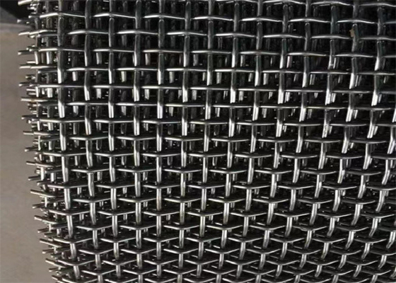 High Temperature Resistant Woven Crimped Wire Mesh Decorative