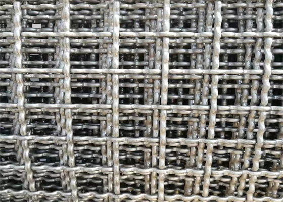 High Temperature Resistant Woven Crimped Wire Mesh Decorative