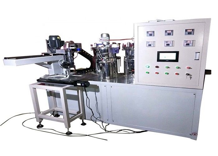 380V Car Air Filter Making Machine Cap Hot Melt PU Gluing 50HZ