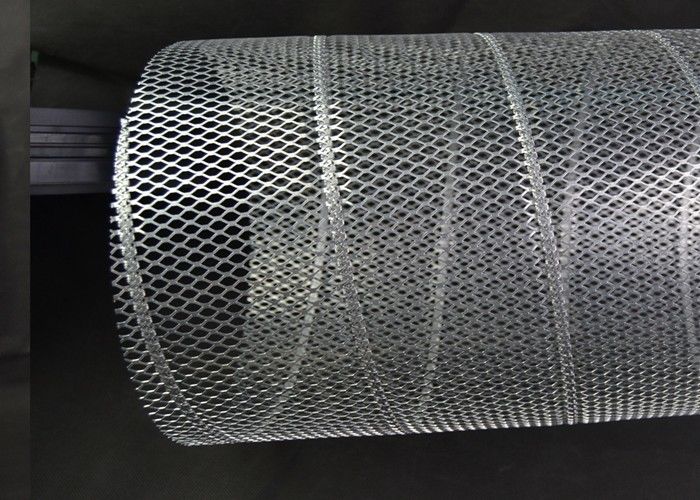 Prismatic Galvanized Square Wire Mesh 0.6mm Silver Color For Air Filter