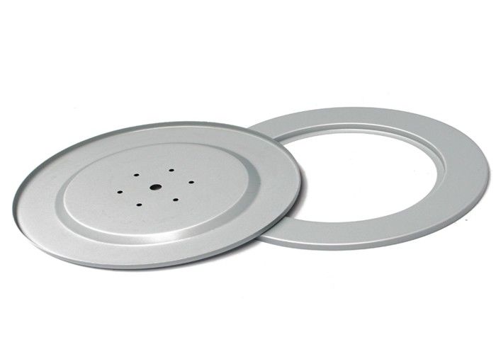 0.4-0.8mm Thickness Filter End Caps , Hydrophobic Air Filter Cover