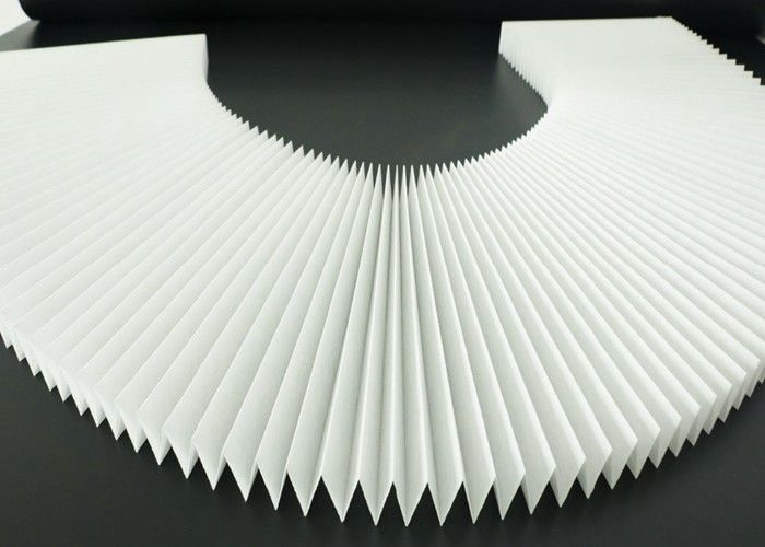 Whtie Hepa Filter Paper Activated Charcoal Material 2 Kn/M Tensile Strength