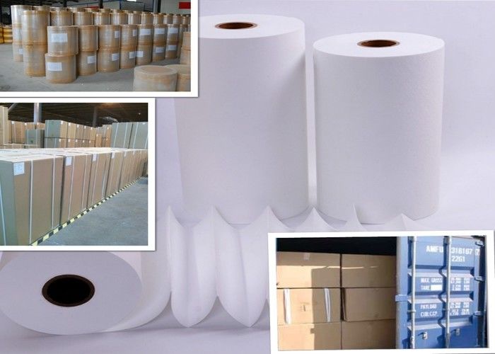ISO9001 Approved Hepa Filter Media Roll , 20 Micron Filter Paper