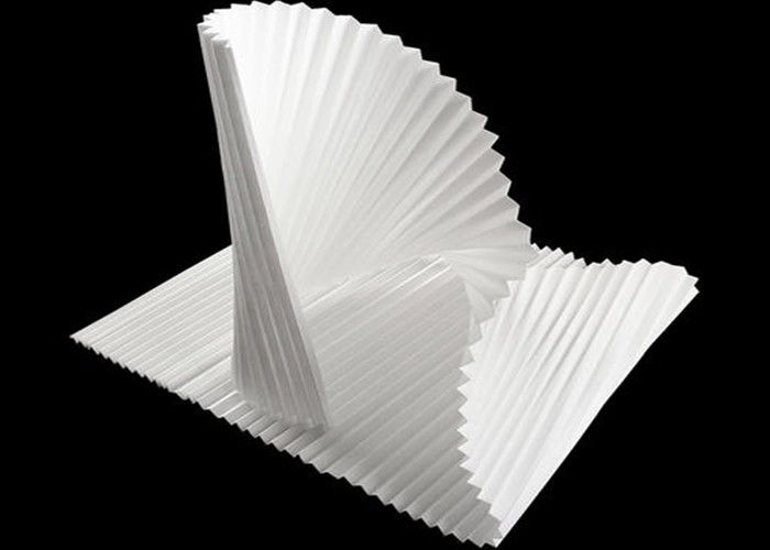 Low Resistance HEPA Filter Paper , Odorless Ashless Filter Paper PE Nonvowens